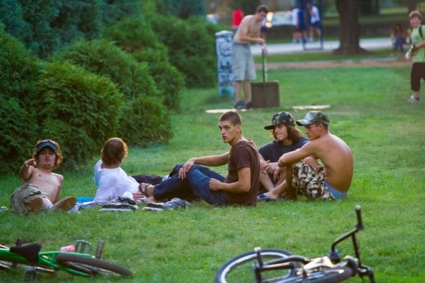 pc VIII 2007 . stari park, publika